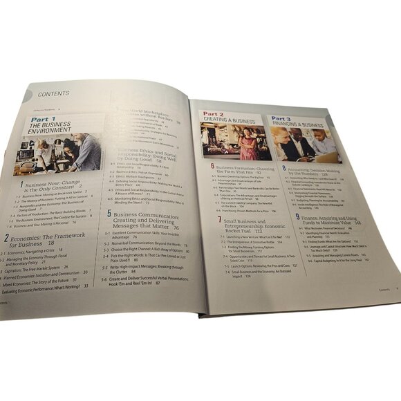 Busn 11 Intro To Business Kelly Williams Student Edition MindTap Cengage 2019 PB - Picture 6 of 9